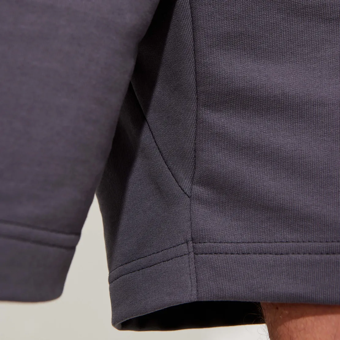Calças E Bermudas>Basico.com Bermuda Amarração Masculina - Cinza Granito
