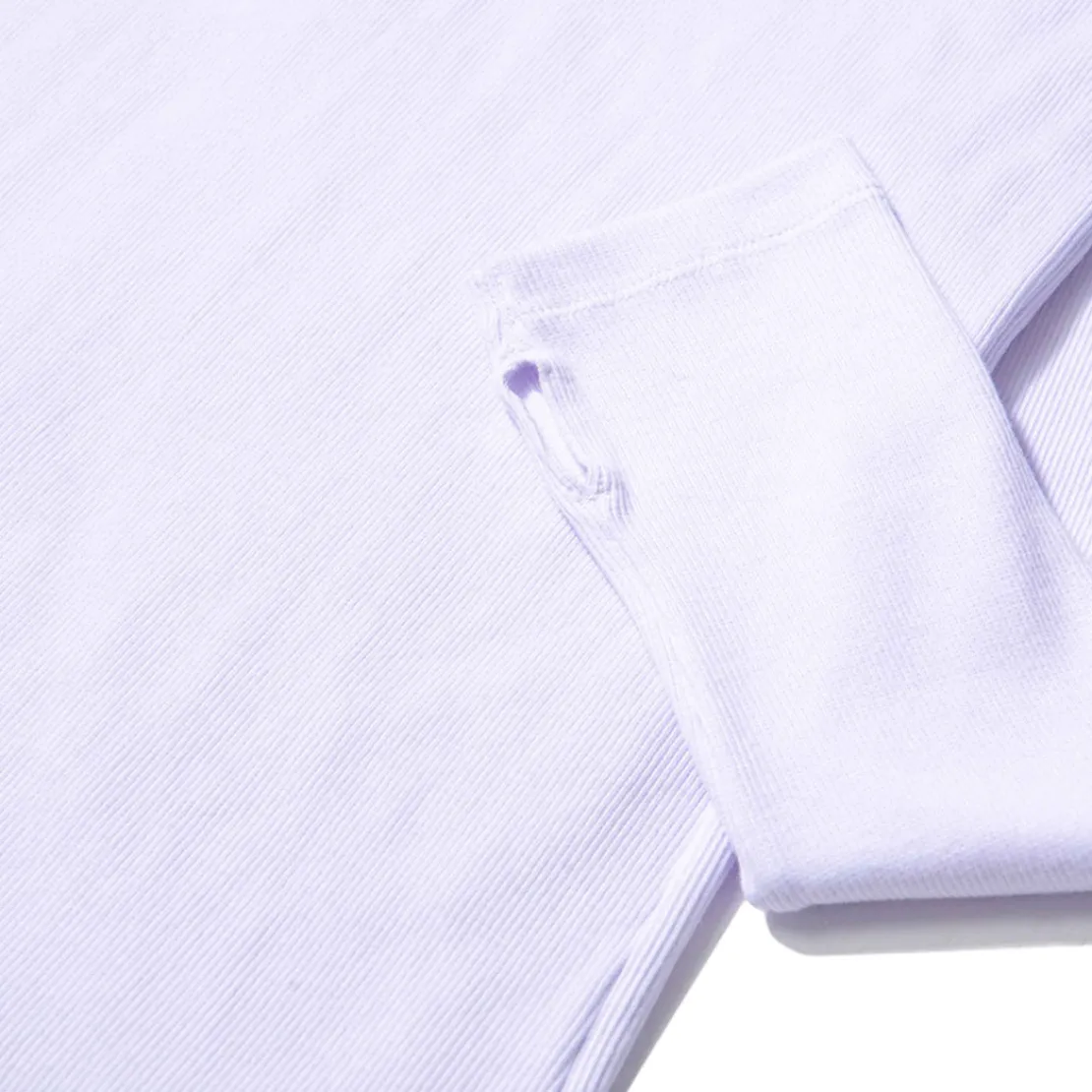Camisetas>Basico.com Blusa Canelado Algodão Gola Rolê Feminina - Branco