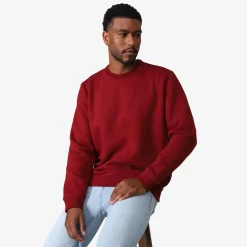 Moletons | Moletons>Basico.com Blusa Moletom Felpa Masculina - Marsala