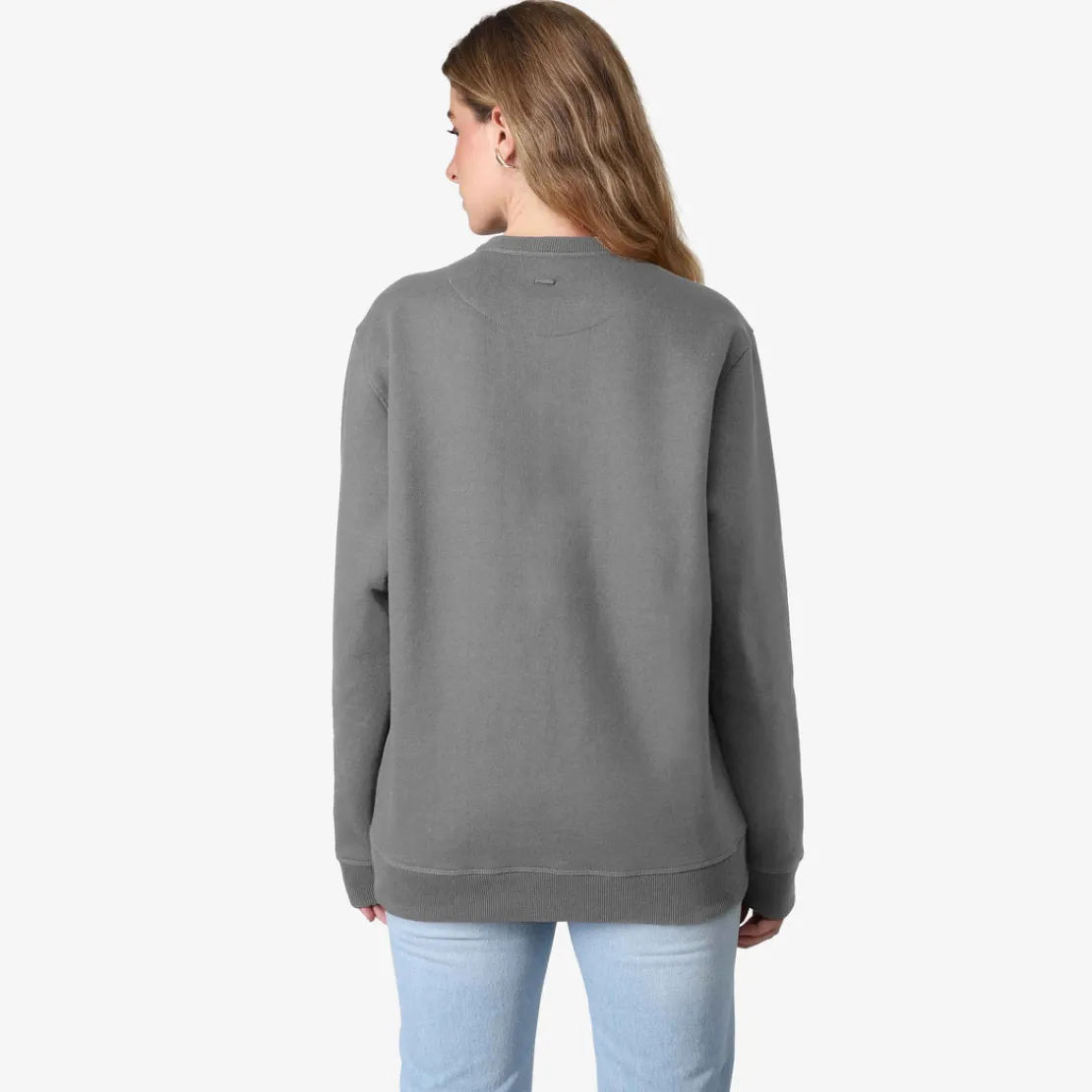Blusas E Casacos | Moletons>Basico.com Blusão Moletom Flanelado - Mescla Escuro