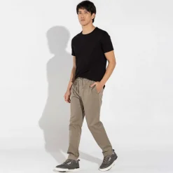 Algodão Egípcio | Calças E Bermudas>Basico.com Calça Algodão Egípcio | Everyday Collection - Verde Militar