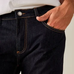 Jeans>Basico.com Calça Clássica Jeans Masculina - Índigo Escuro