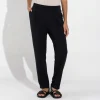 Calças | Calças>Basico.com Calça Dense Viscose Alfaiataria Feminina - Preto