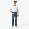 Jeans | Calças E Bermudas>Basico.com Calça Jeans Clássica Masculina - Azul Jeans Médio