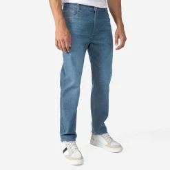 Jeans | Calças E Bermudas>Basico.com Calça Jeans Slim Masculina - Azul Jeans Claro