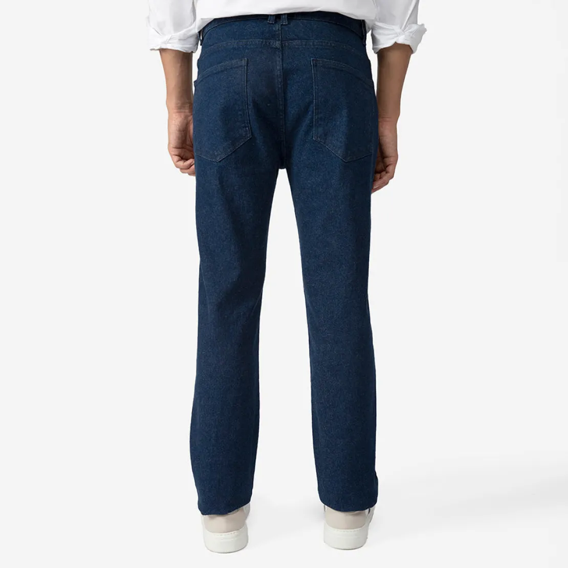 Jeans | Calças E Bermudas>Basico.com Calça Jeans Slim Masculina - Azul Jeans Médio