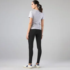 Calças>Basico.com Calça Legging Malha Estruturada - Preto