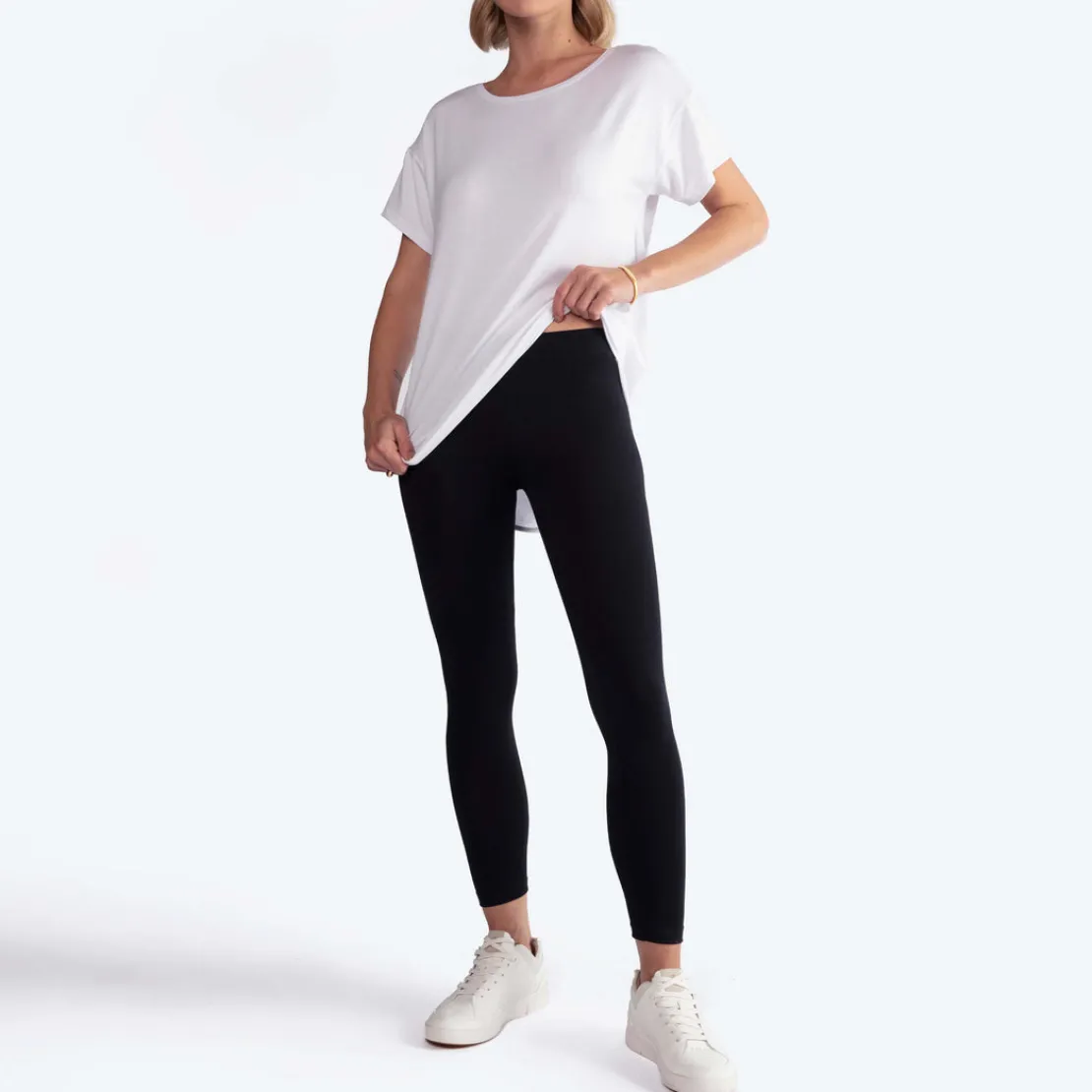 Calças | Algodão Pima>Basico.com Calça Legging Pima Feminina | Life Collection - Preto