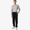 Moletons | Moletons>Basico.com Calça Reta Moletom Flanelada Masculina - Preto