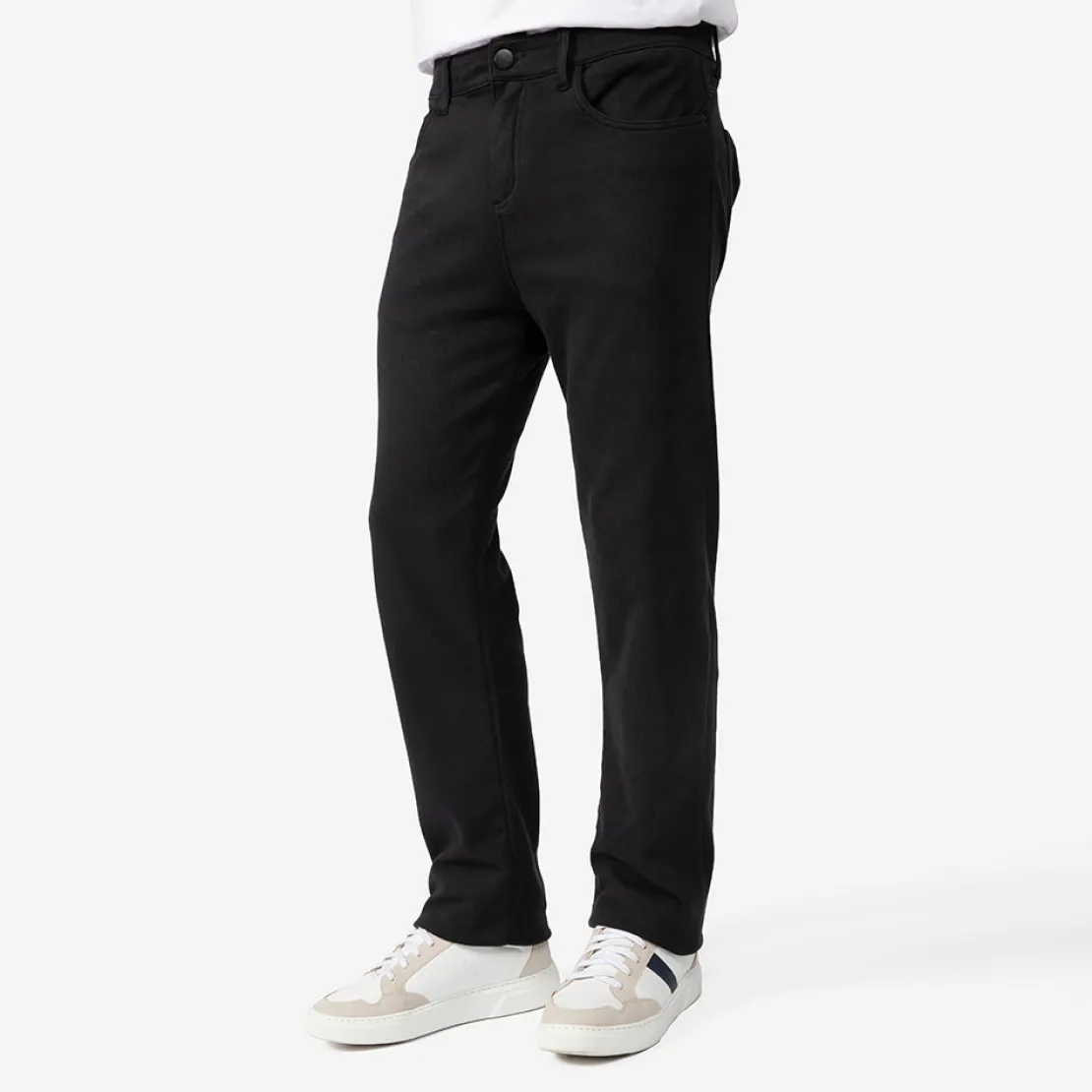 Moletons | Moletons>Basico.com Calça Sarja Moletom Masculina | Travel Collection - Preto