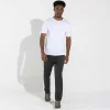 Camisetas | Algodão Pima>Basico.com Camiseta Algodão Pima Recorte Masculina | Life Collection - Branco