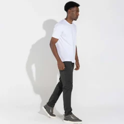 Camisetas | Algodão Pima>Basico.com Camiseta Algodão Pima Recorte Masculina | Life Collection - Branco