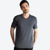 Camisetas>Basico.com Camiseta Algodão Premium Gola V Masculina | Everyday Collection - Graf