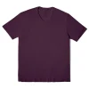 Camisetas>Basico.com Camiseta Algodão Premium Gola V Masculina | Everyday Collection - Beri
