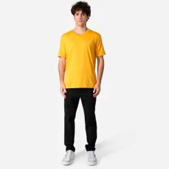 Camisetas>Basico.com Camiseta Algodão Premium Gola V Masculina | Everyday Collection - Amar