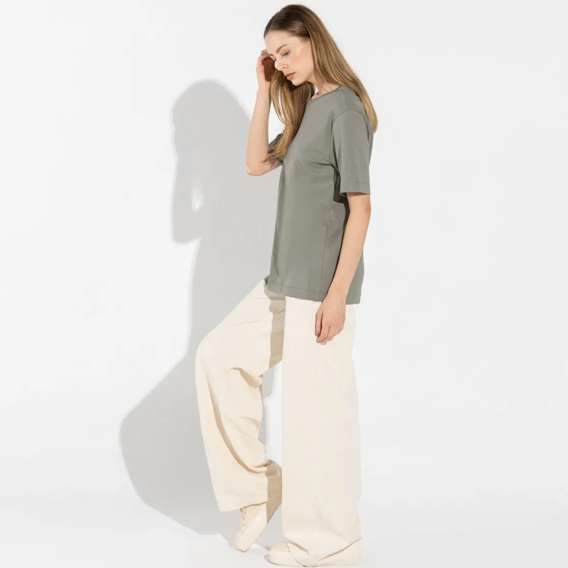 Camisetas | Camisetas>Basico.com Camiseta Cotton Select - Verde Louro