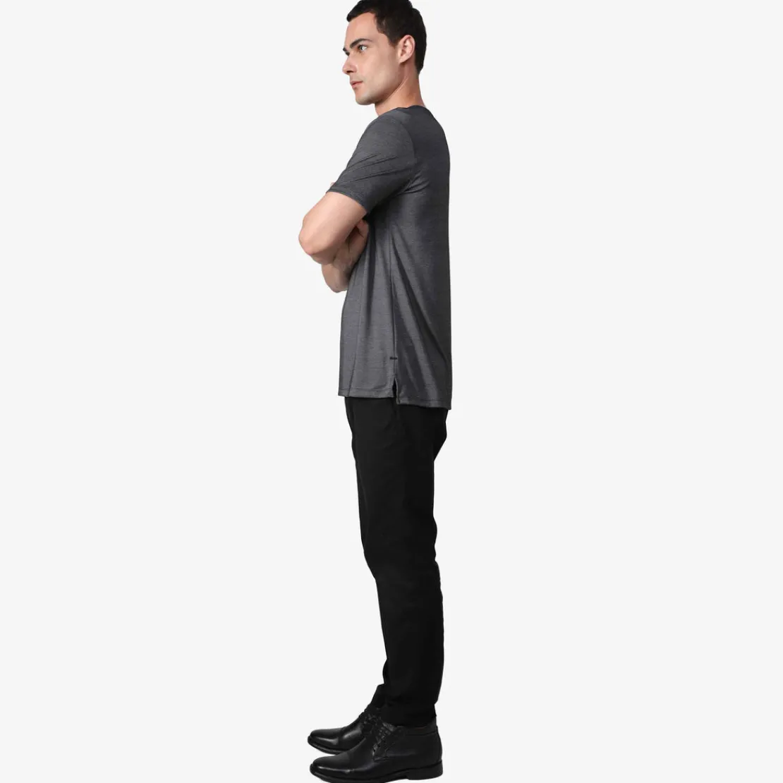 Camisetas>Basico.com Camiseta Light Modal Masculina - Preto