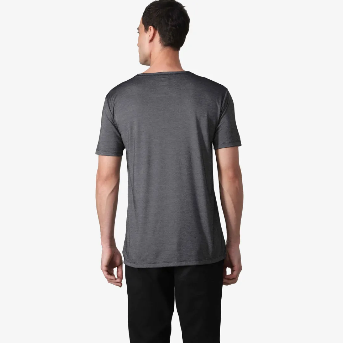 Camisetas>Basico.com Camiseta Light Modal Masculina - Preto