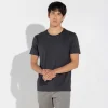 Camisetas | Algodão Pima>Basico.com Camiseta Pima Bolso Masculina | Life Collection - Cinza Escuro