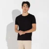 Algodão Pima | Camisetas>Basico.com Camiseta Pima Bolso Masculina | Life Collection - Preto