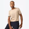 Algodão Pima | Camisetas>Basico.com Camiseta Pima Masculina | Life Collection - Bege Camel