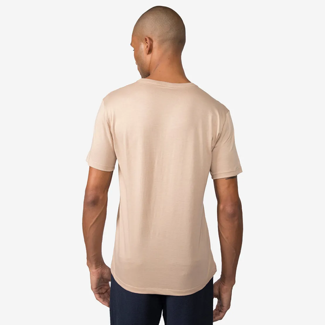 Algodão Pima | Camisetas>Basico.com Camiseta Pima Masculina | Life Collection - Bege Camel