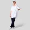 Algodão Pima | Camisetas>Basico.com Camiseta Pima Oversized Feminina | Life Collection - Branco