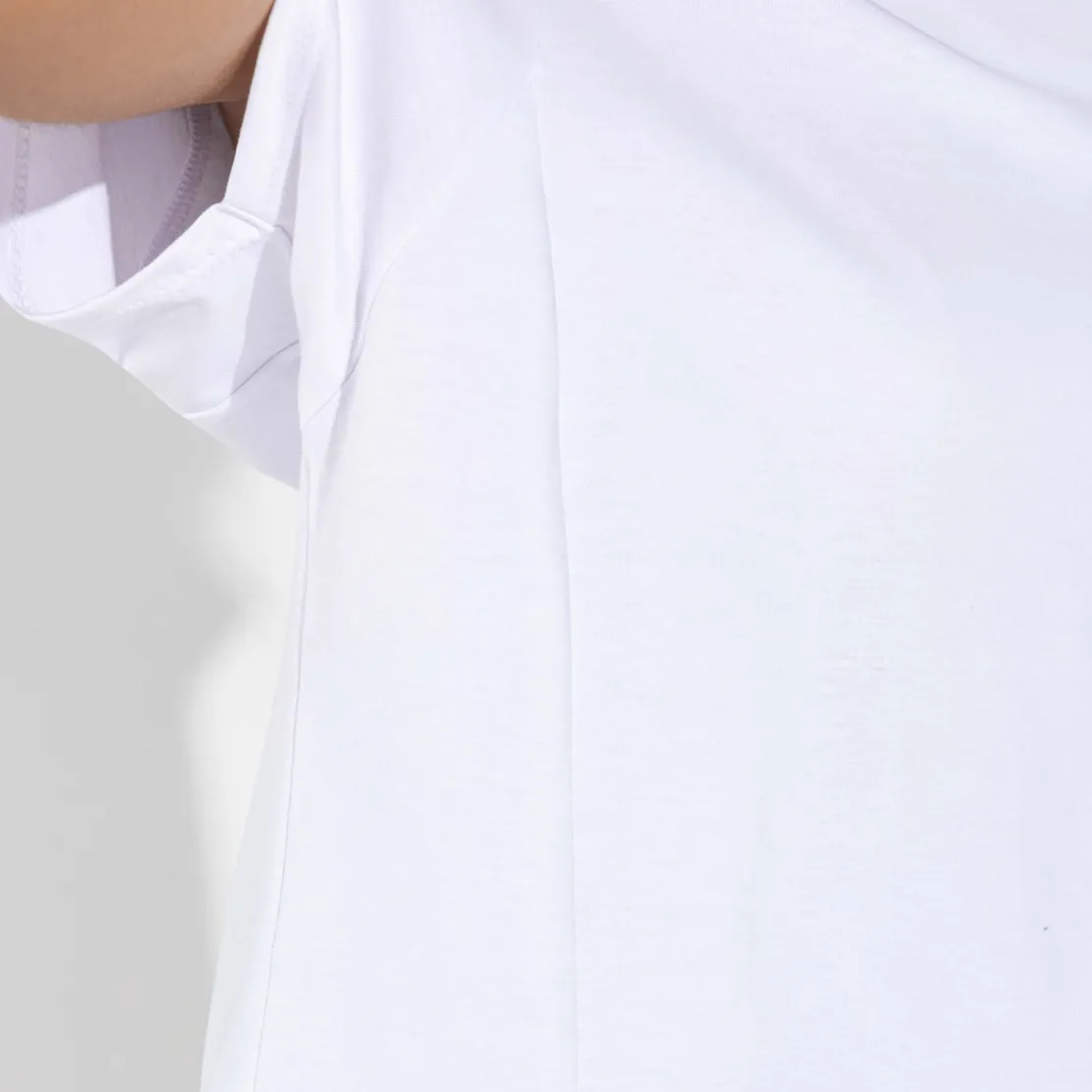 Camisetas | Algodão Pima>Basico.com Camiseta Pima Raglan Feminina | Life Collection - Branco
