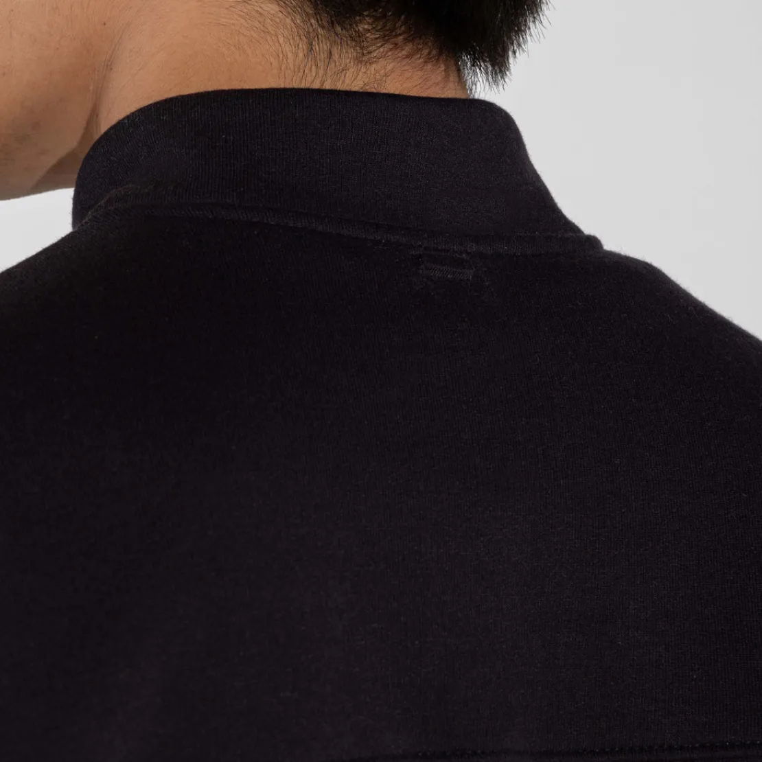 Moletons | Masculino>Basico.com Jaqueta Moletom Flanelado Masculino - Preto