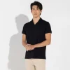 Polo | Algodão Pima>Basico.com Polo Cotton Pima Masculina | Life Collection - Preto