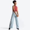 Regatas>Basico.com Regata Canelada Viscose Feminina - Marsala