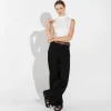 Regatas | Regatas>Basico.com Regata Canelado Algodão Gola Alta Feminina - Off White