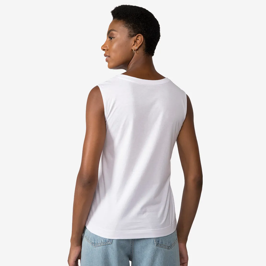 Regatas>Basico.com Regata Everyday Feminina - Branco