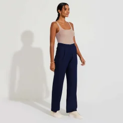Regatas | Regatas>Basico.com Regata Undershirt Micromodal Feminina - Bege Camel