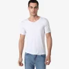 Camisetas>Basico.com Undershirt Micromodal Masculina - Branco