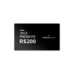 Cartão Presente | Cartão Presente>Basico.com Vale presente